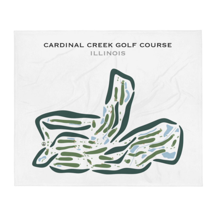 Cardinal Creek Golf Course - Beecher, Illinois - Printed Golf Courses