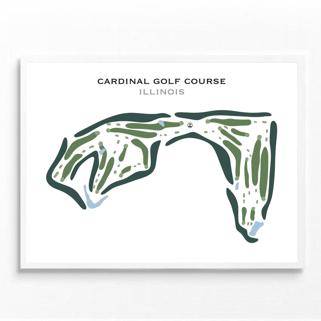 Cardinal Golf Course, Illinois - Golf Course Prints