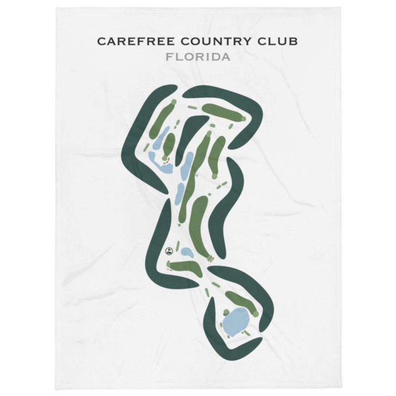 Carefree Country Club, Florida - Printed Golf Courses