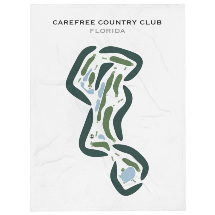 Carefree Country Club, Florida - Printed Golf Courses