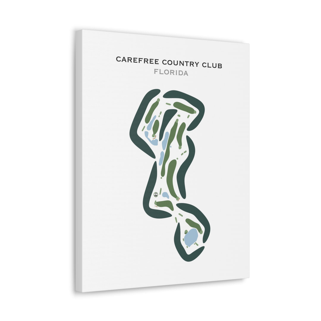 Carefree Country Club, Florida - Printed Golf Courses