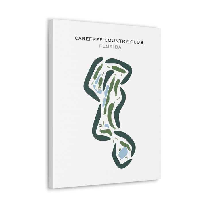 Carefree Country Club, Florida - Printed Golf Courses