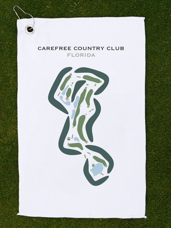 Carefree Country Club, Florida - Printed Golf Courses