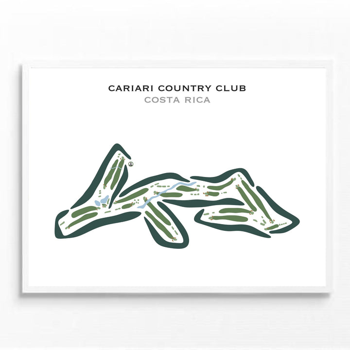 Cariari Country Club, Costa Rica - Printed Golf Courses