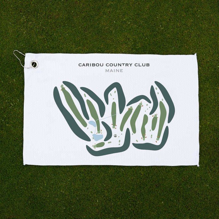 Caribou Country Club, Maine - Printed Golf Courses