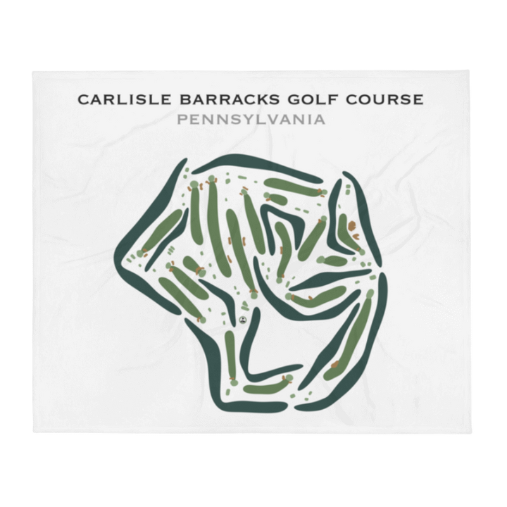 Carlisle Barracks Golf Course, Pennsylvania - Printed Golf Courses