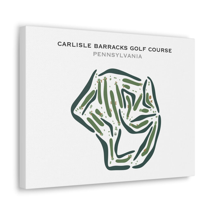 Carlisle Barracks Golf Course, Pennsylvania - Printed Golf Courses