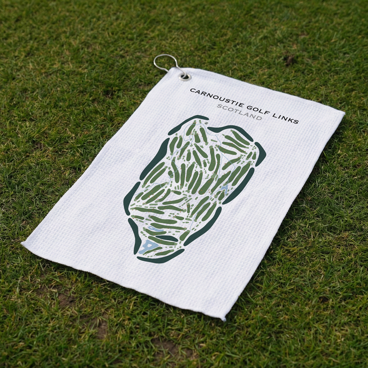 Carnoustie Golf Links, Scotland - Printed Golf Courses