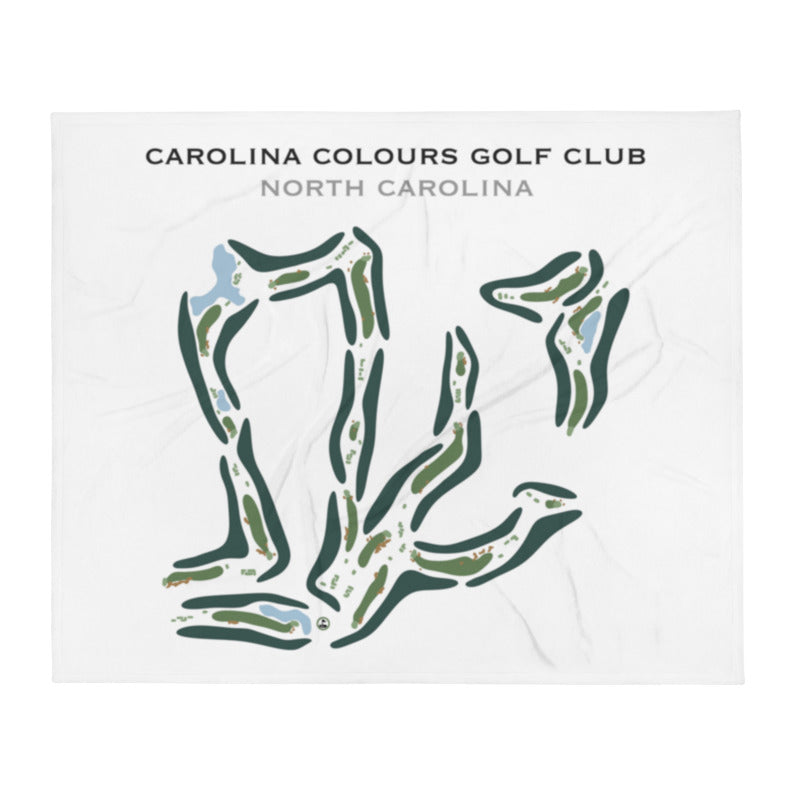 Carolina Colours Golf Club, North Carolina - Printed Golf Course