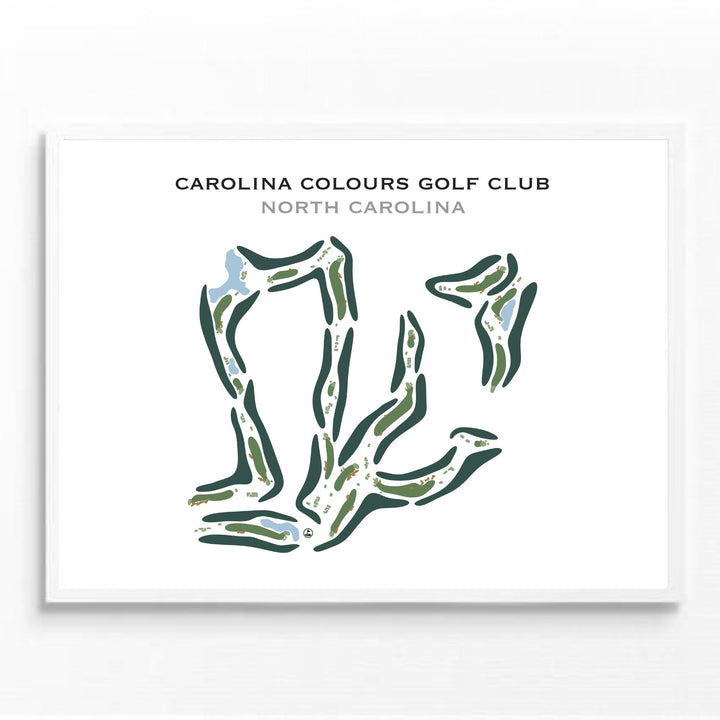 Carolina Colours Golf Club, North Carolina - Printed Golf Course