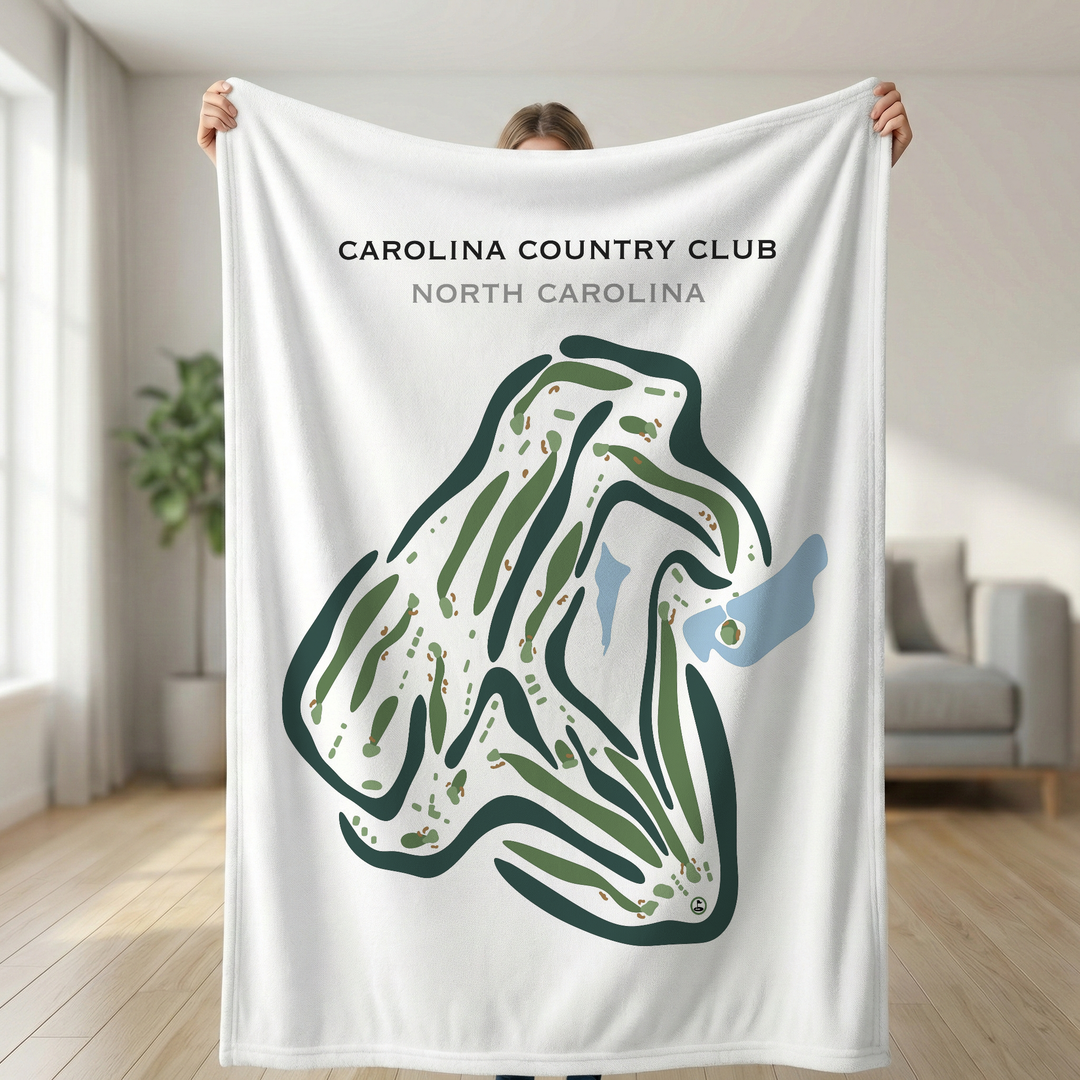 Carolina Country Club, North Carolina - Printed Golf Courses