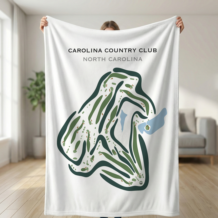 Carolina Country Club, North Carolina - Printed Golf Courses