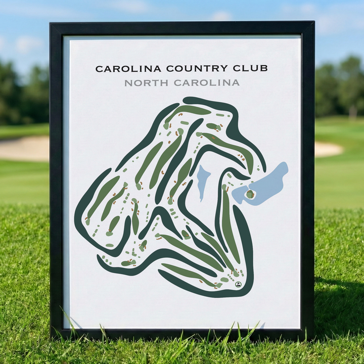 Carolina Country Club, North Carolina - Printed Golf Courses