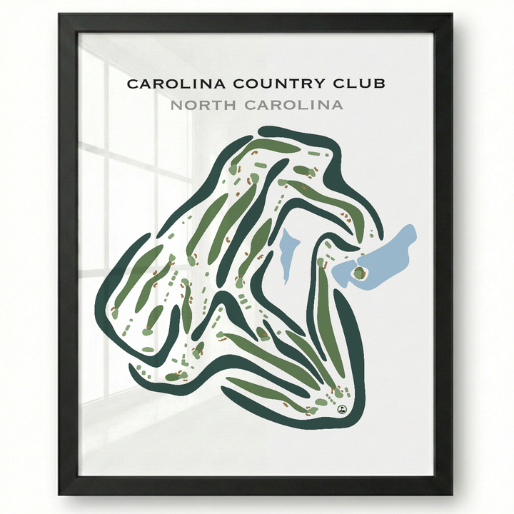 Carolina Country Club, North Carolina - Printed Golf Courses
