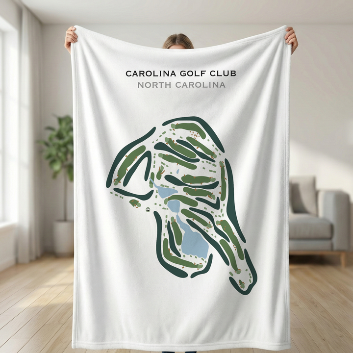 Carolina Golf Club, North Carolina - Printed Golf Course