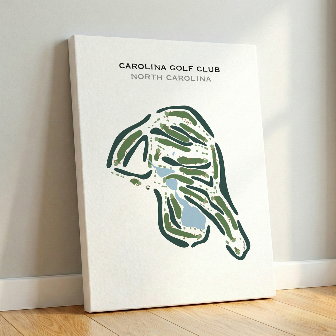 Carolina Golf Club, North Carolina - Printed Golf Course