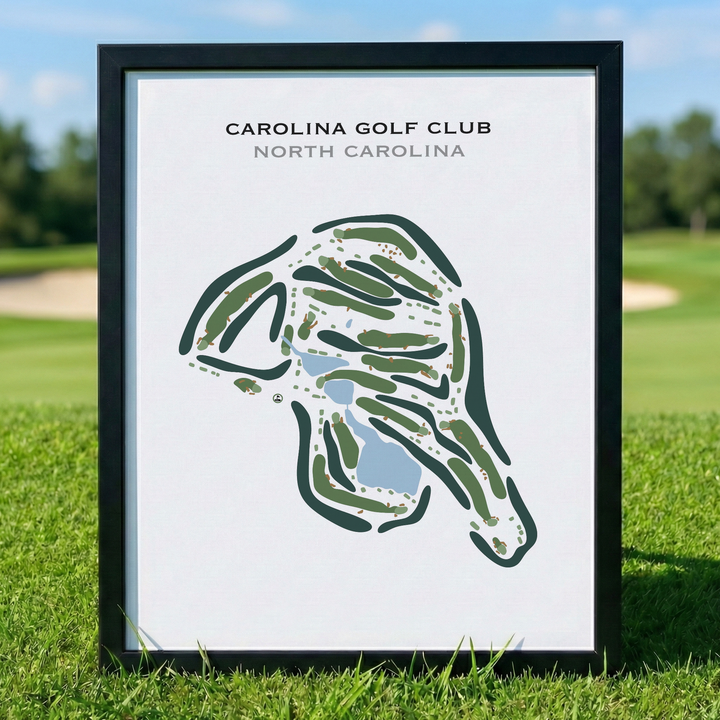 Carolina Golf Club, North Carolina - Printed Golf Course