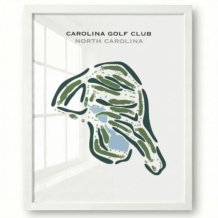 Carolina Golf Club, North Carolina - Printed Golf Course