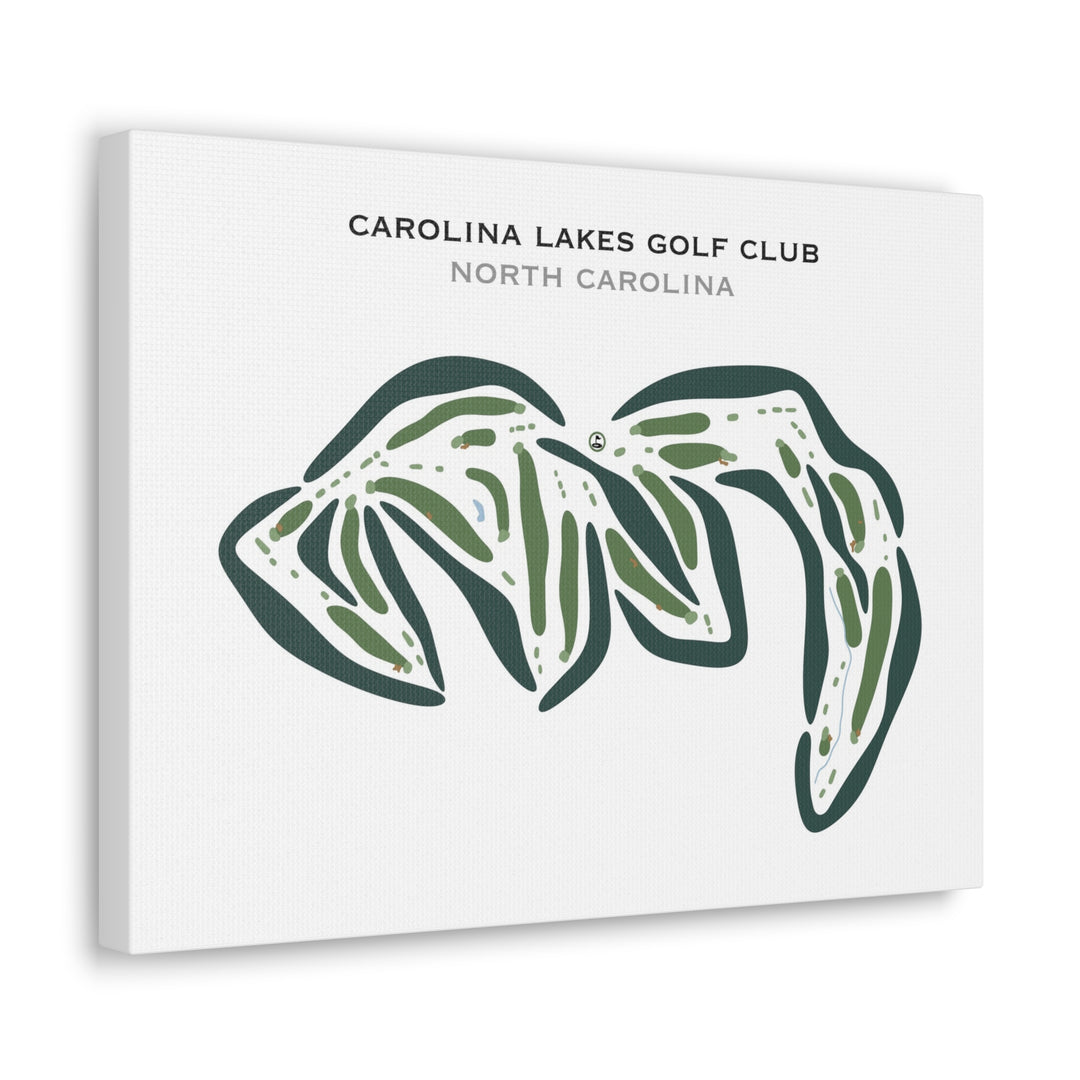 Carolina Lakes Golf Club, North Carolina - Printed Golf Courses