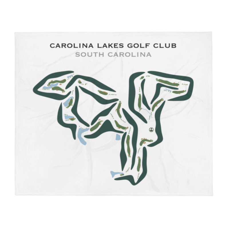 Carolina Lakes Golf Club, South Carolina - Printed Golf Courses