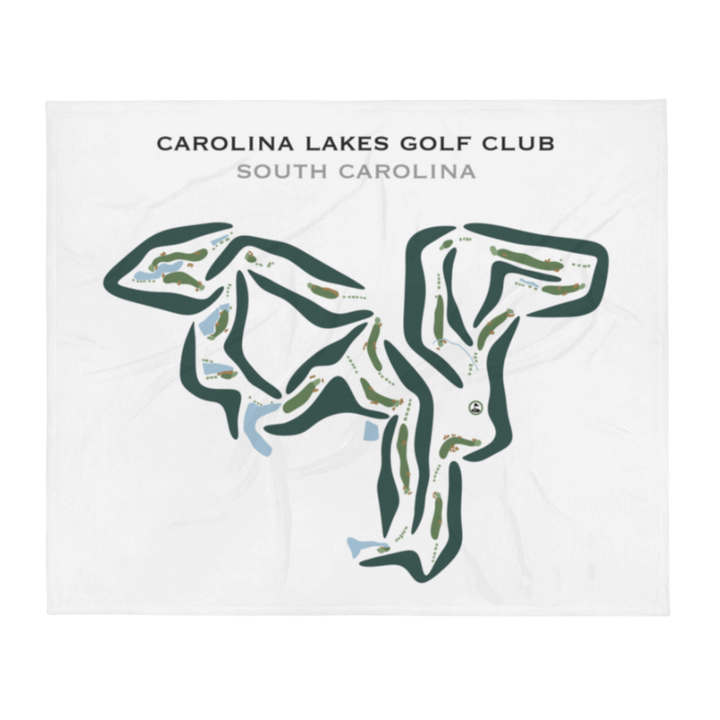 Carolina Lakes Golf Club, South Carolina - Printed Golf Courses