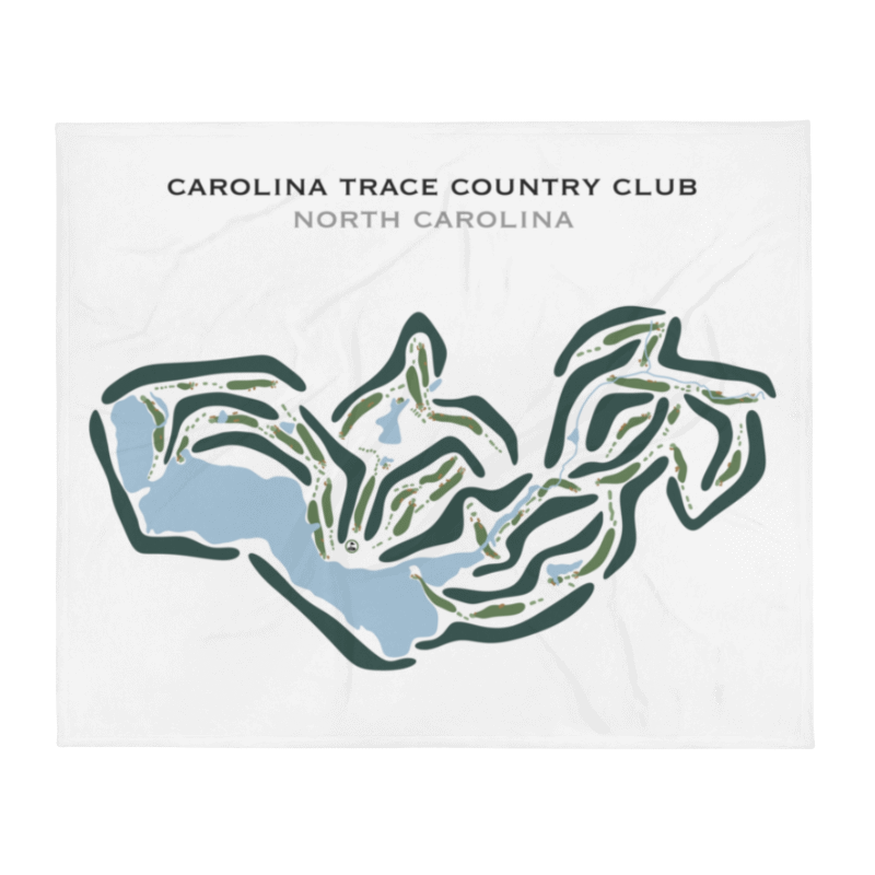 Carolina Trace Country Club, North Carolina - Printed Golf Courses