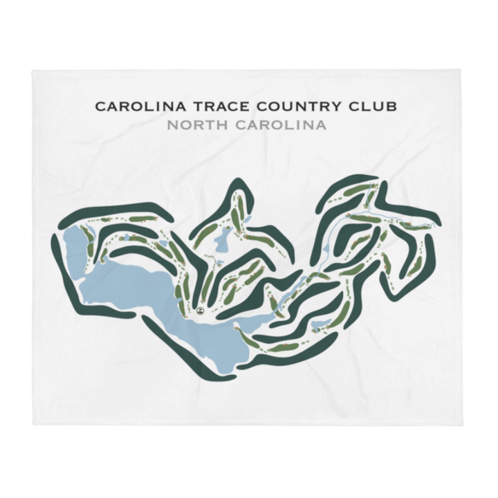 Carolina Trace Country Club, North Carolina - Printed Golf Courses