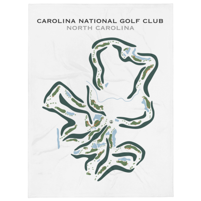 Carolina National Golf Club, North Carolina - Printed Golf Course