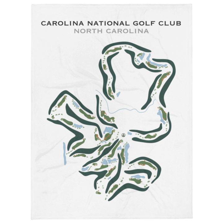 Carolina National Golf Club, North Carolina - Printed Golf Course