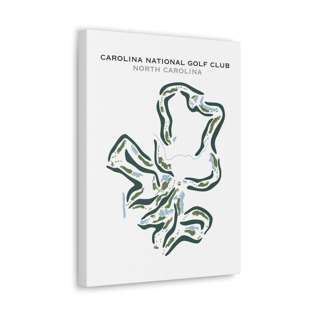 Carolina National Golf Club, North Carolina - Printed Golf Course