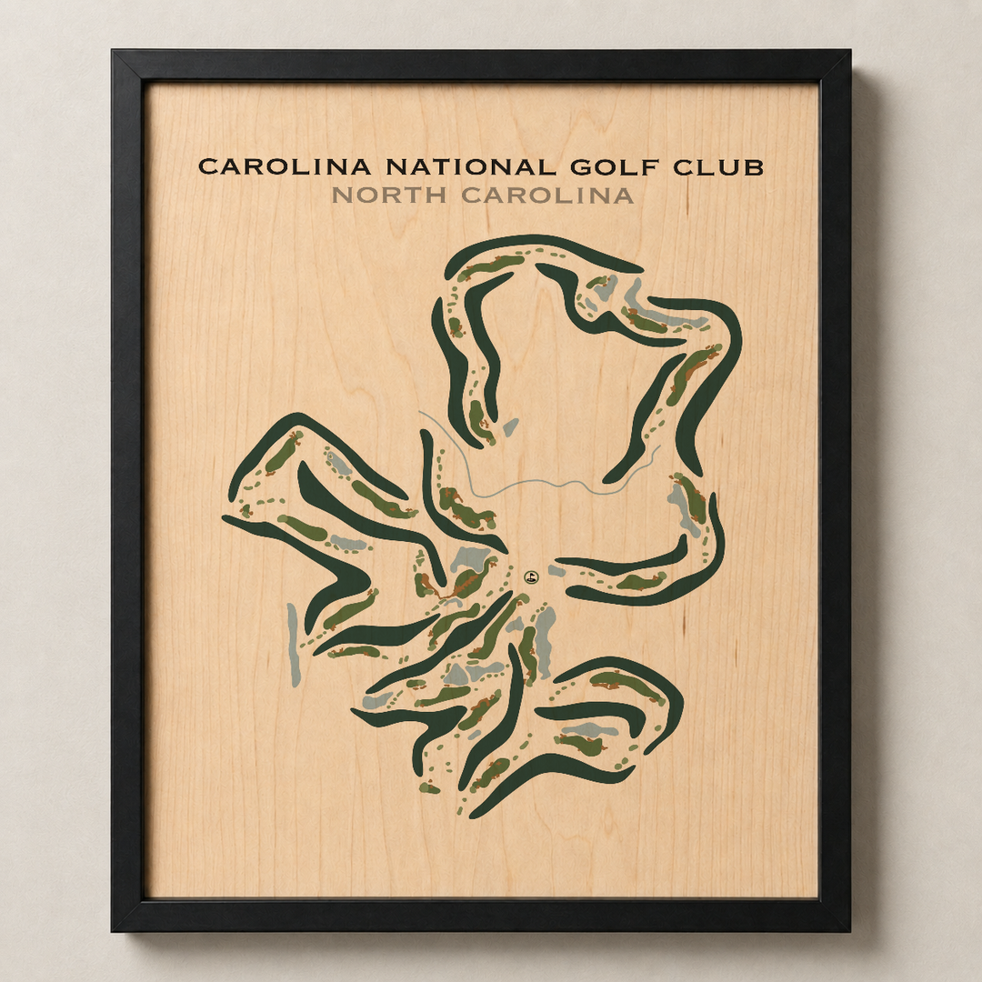 Carolina National Golf Club, North Carolina - Printed Golf Course