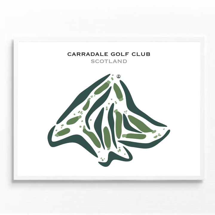 Carradale Golf Club, Scotland - Printed Golf Courses