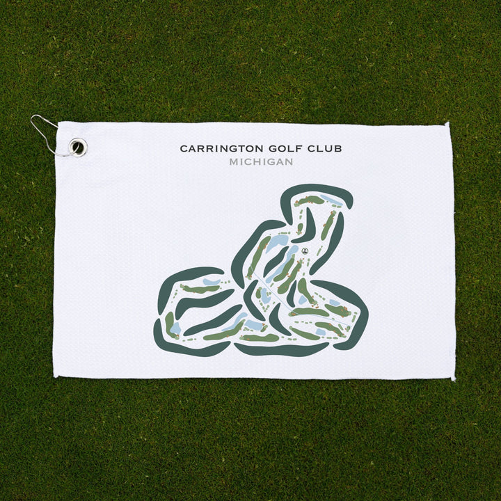 Carrington Golf Club, Michigan - Printed Golf Courses