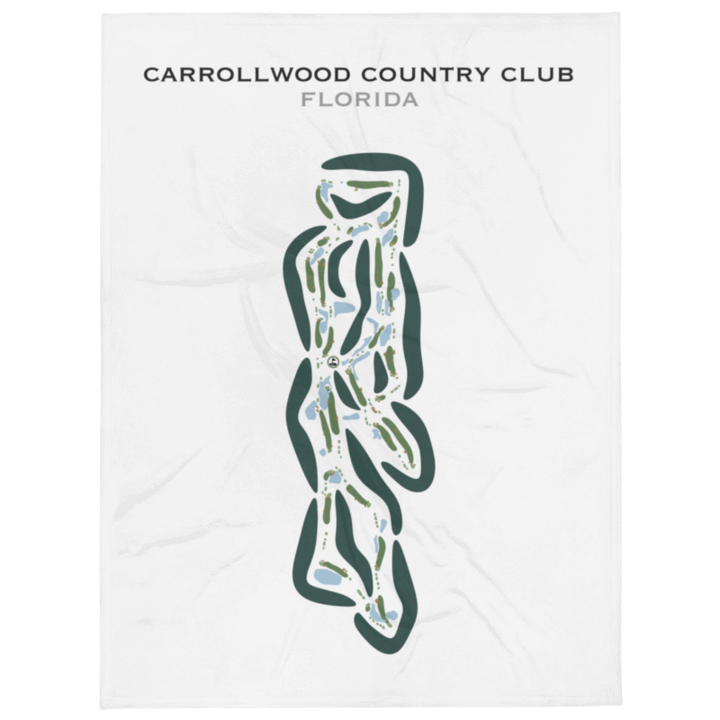 Carrollwood Country Club, Florida - Printed Golf Courses