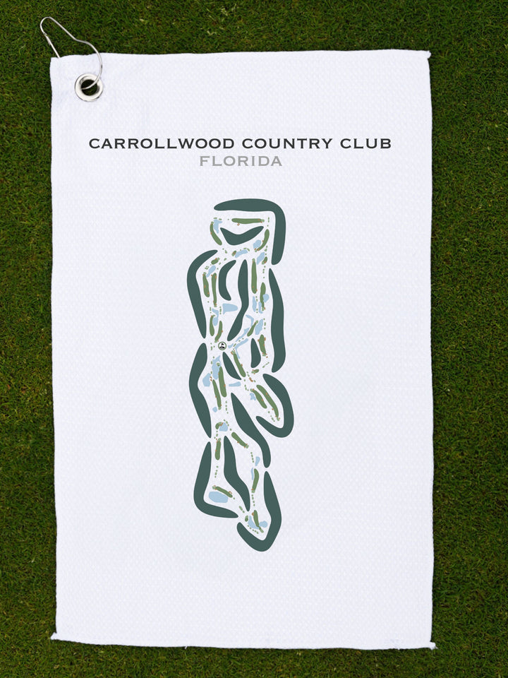 Carrollwood Country Club, Florida - Printed Golf Courses