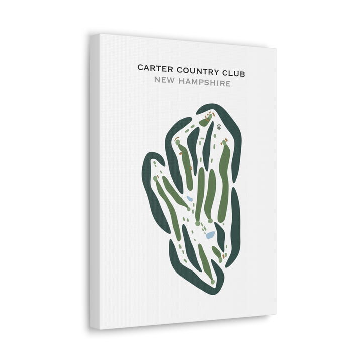 Carter Country Club, New Hampshire - Printed Golf Courses