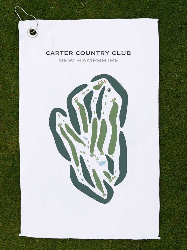 Carter Country Club, New Hampshire - Printed Golf Courses