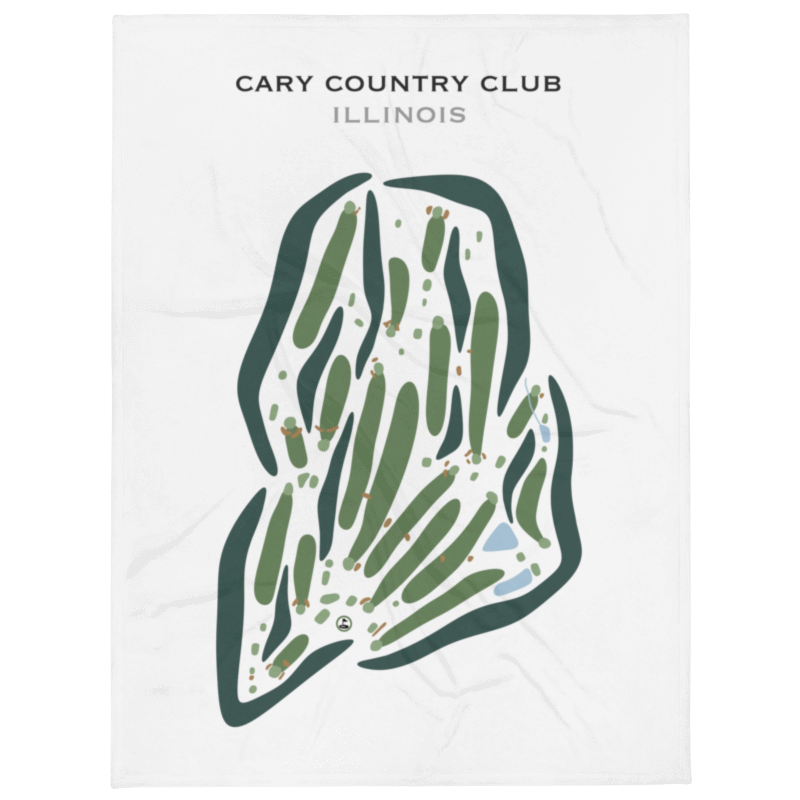 Cary Country Club, Illinois - Printed Golf Courses