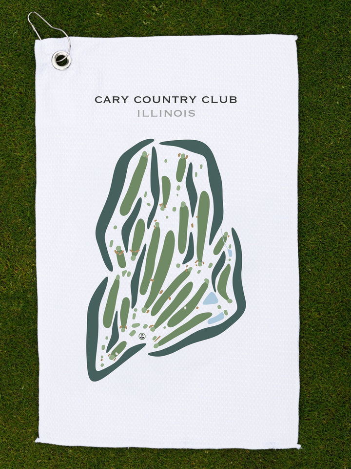 Cary Country Club, Illinois - Printed Golf Courses