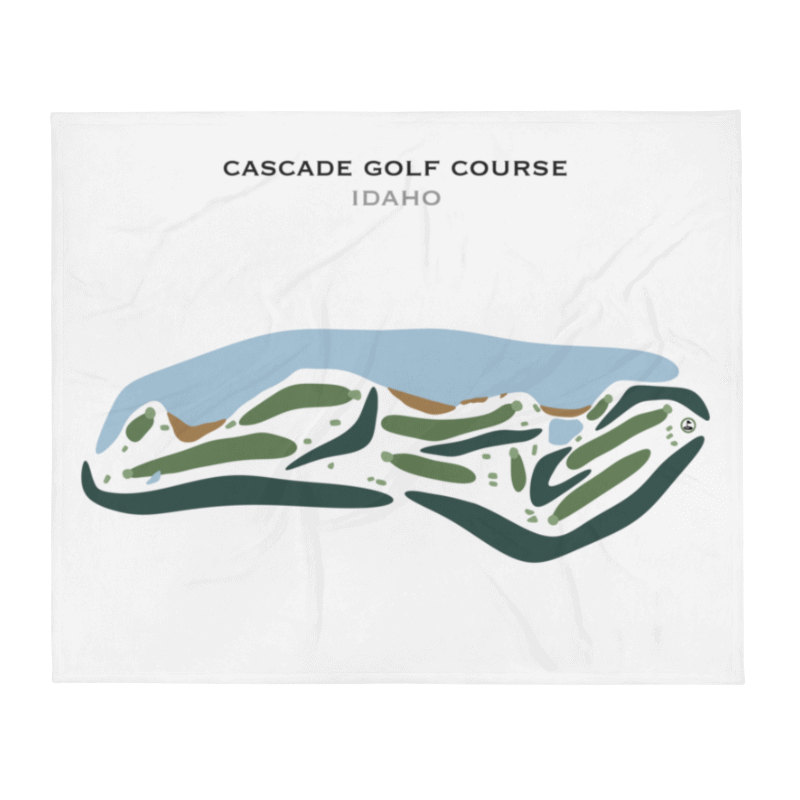 Cascade Golf Course, Idaho - Printed Golf Courses