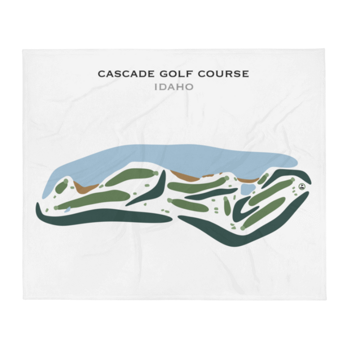 Cascade Golf Course, Idaho - Printed Golf Courses