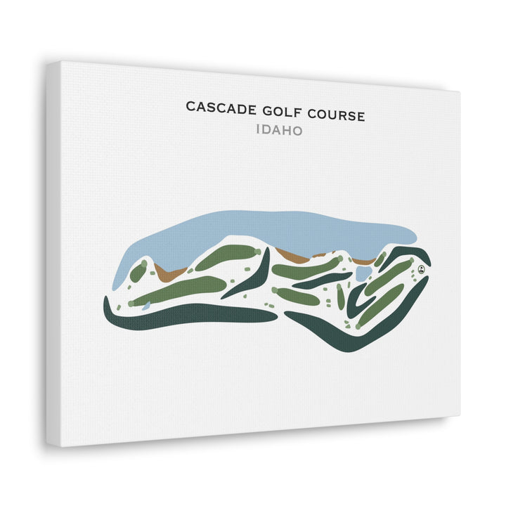 Cascade Golf Course, Idaho - Printed Golf Courses