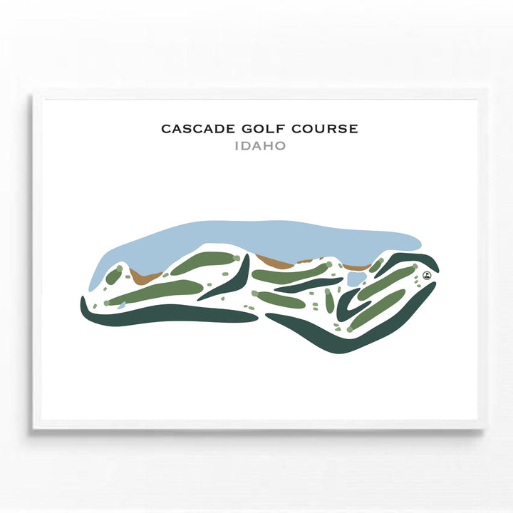 Cascade Golf Course, Idaho - Printed Golf Courses