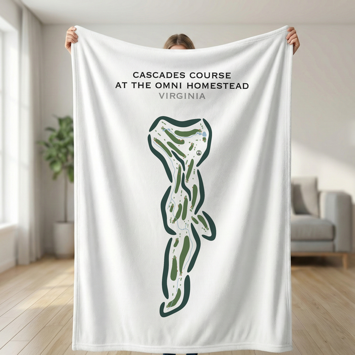 Cascades Course at The Omni Homestead, Virginia - Printed Golf Courses