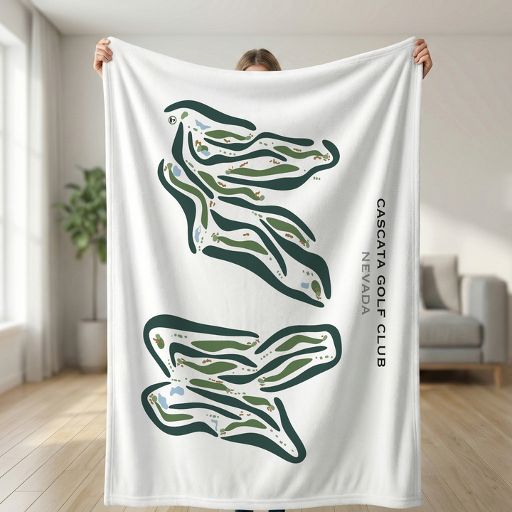 Cascata Golf Club, Nevada - Printed Golf Courses
