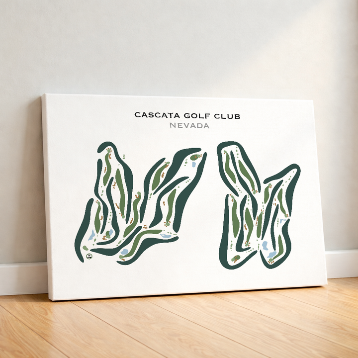 Cascata Golf Club, Nevada - Printed Golf Courses