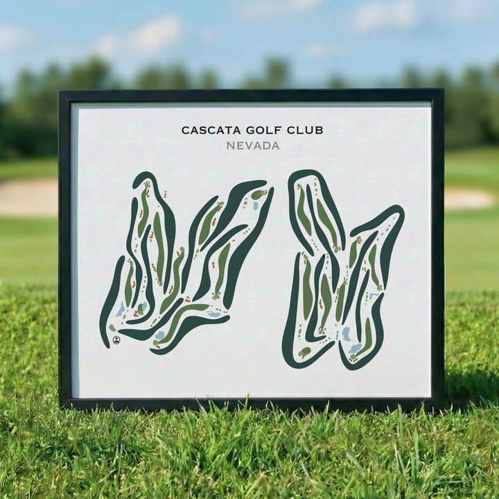 Cascata Golf Club, Nevada - Printed Golf Courses