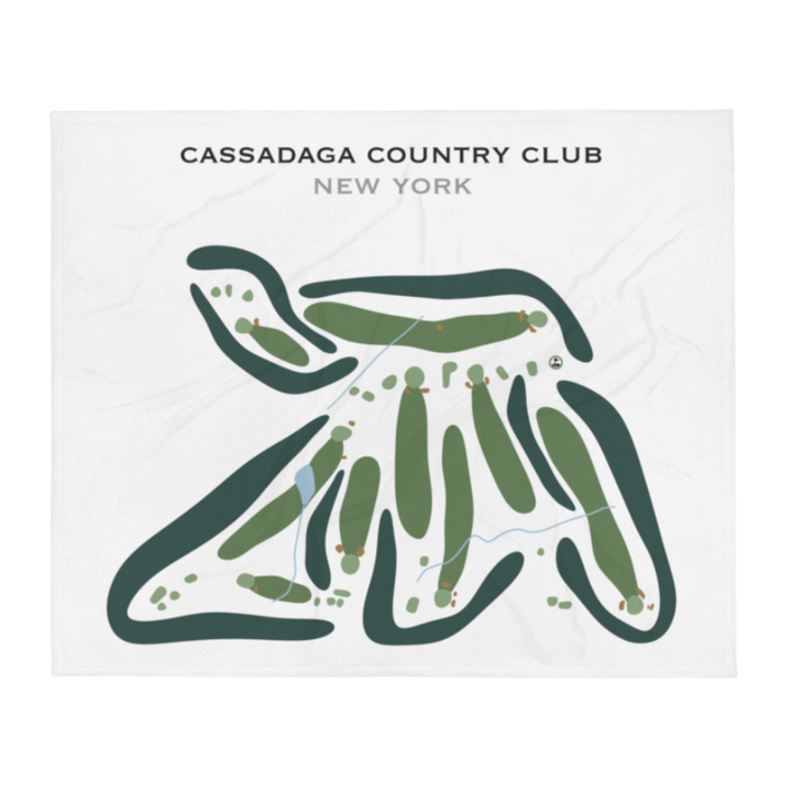 Cassadaga Country Club, New York - Printed Golf Courses