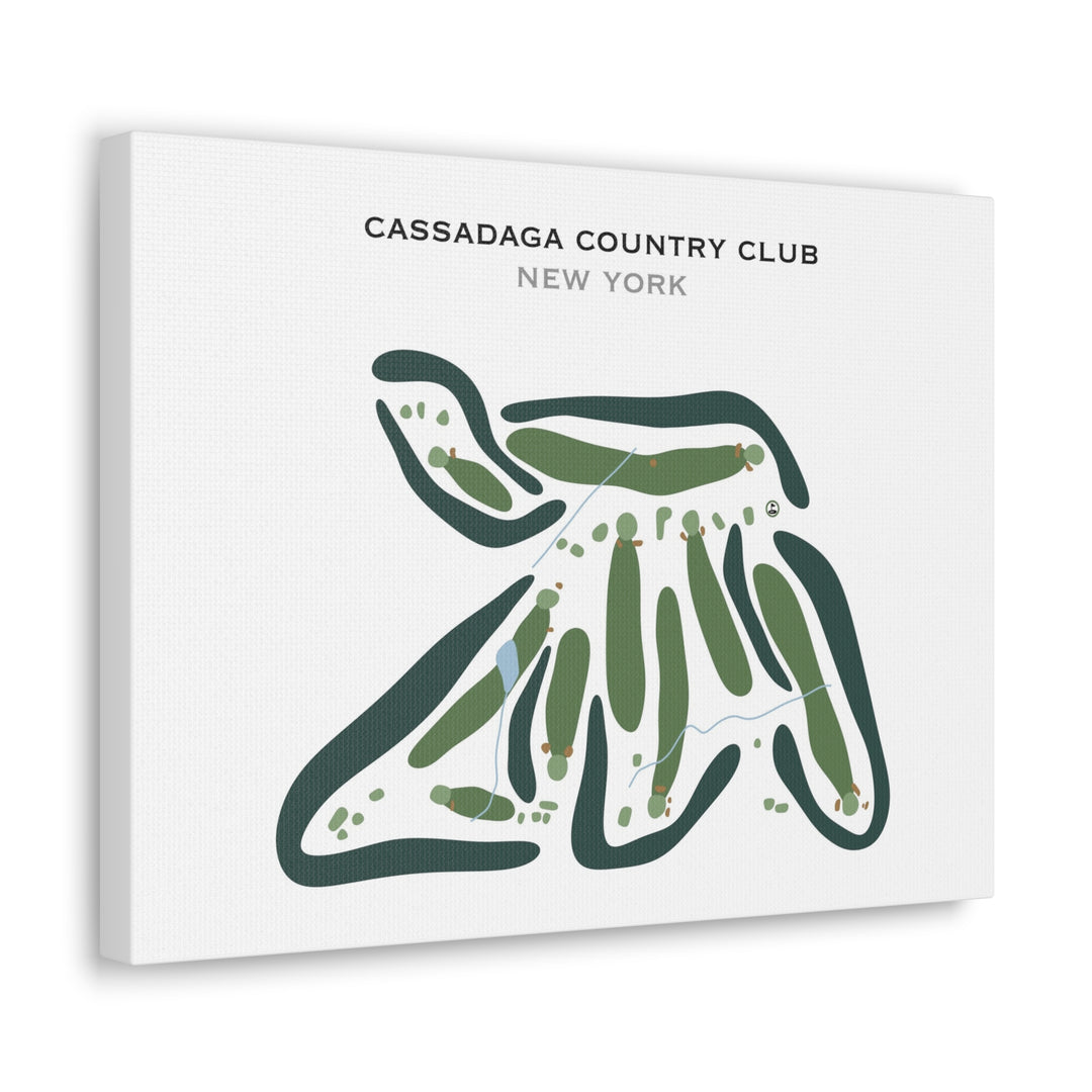 Cassadaga Country Club, New York - Printed Golf Courses