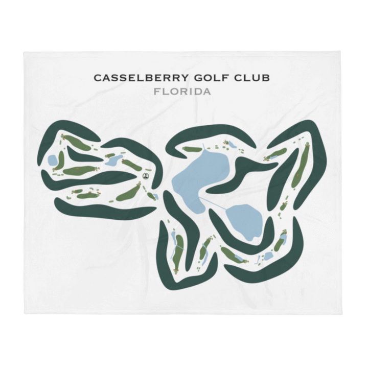Casselberry Golf Club, Florida - Printed Golf Courses